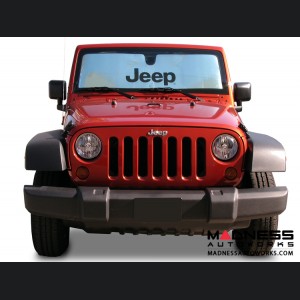 Jeep Wrangler JL Sun Shield - Metallic